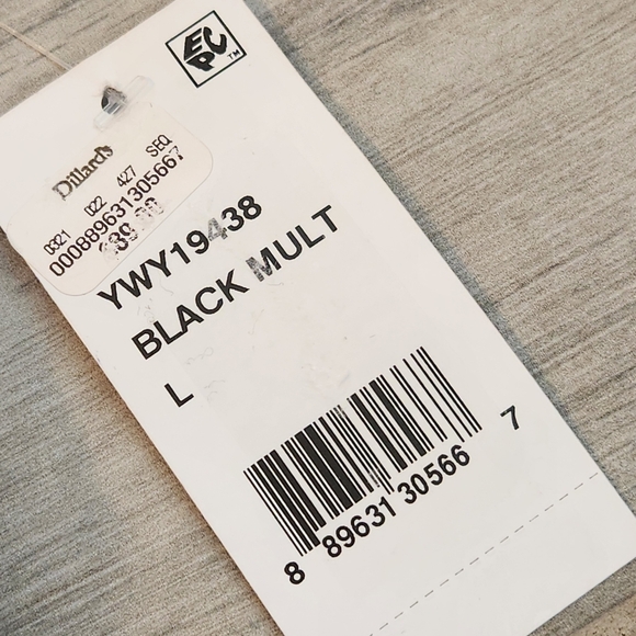 Midnight Doll mini dress L black multi sequins embroidered floral party new $90 - Picture 8 of 13